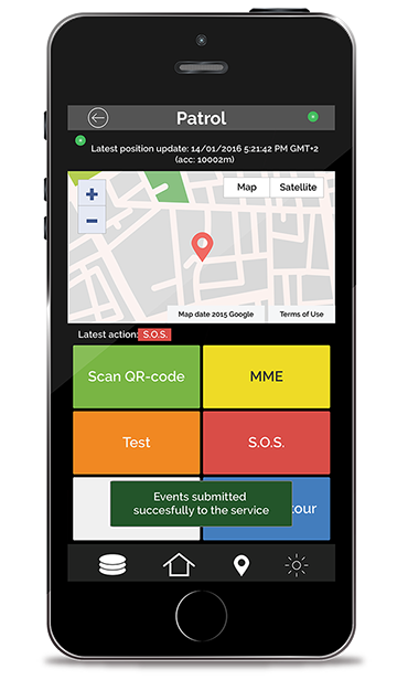 Мониторинг патрулирования